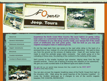 Tablet Screenshot of jeeptours.com